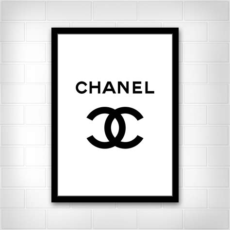 creating chanel art|free printable Chanel wall art.